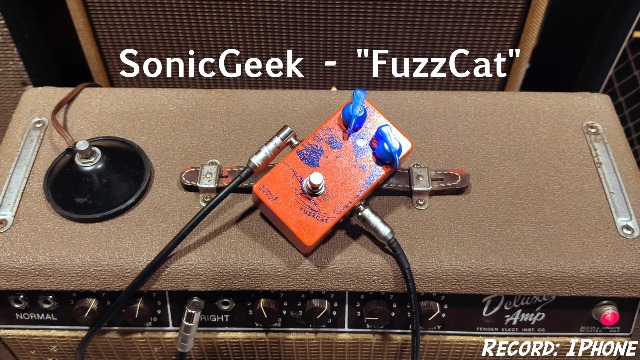 Amazon.com: SonicGeek FuzzCat Guitar Fuzz Pedal Handmade FF